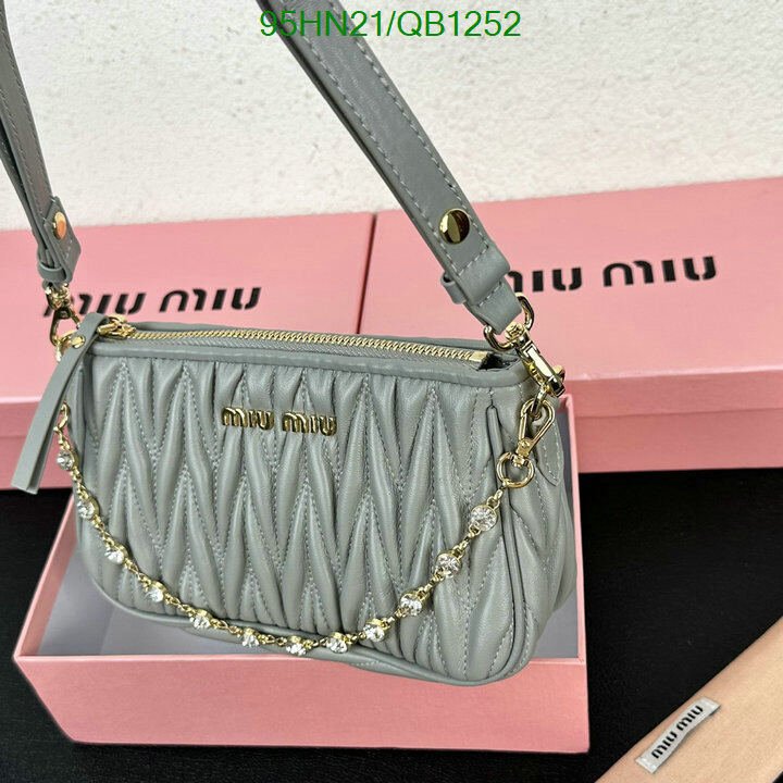 Miu Miu Bag-(4A)-Diagonal- Code: QB1252 $ 124USD