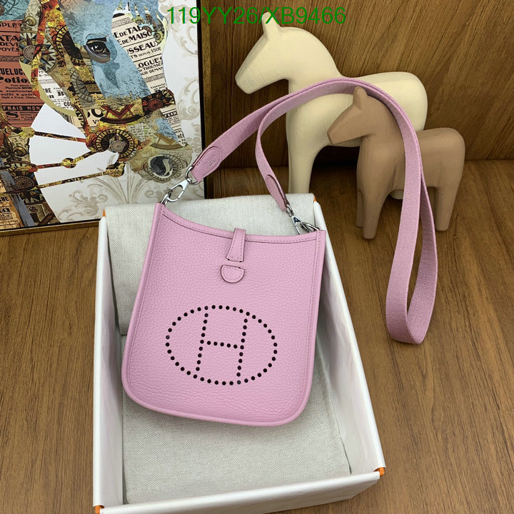 Hermes Bag-(4A)-Evelyne- Code: XB9466 $ 155USD