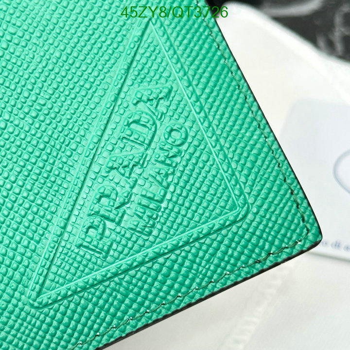 Prada Bag-(4A)-Wallet- Code: QT3726 $ 59USD