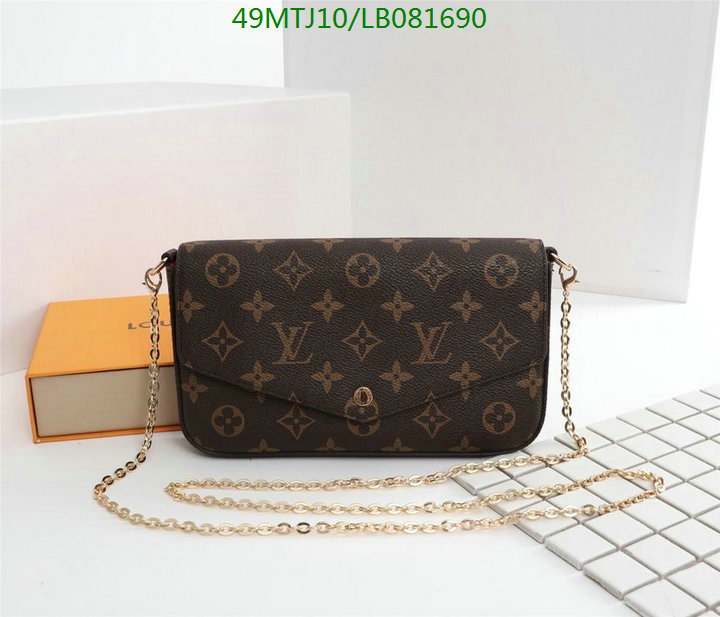 LV Bags-(4A)-Pochette MTis Bag-Twist-,Code: LB081690,$ 64USD