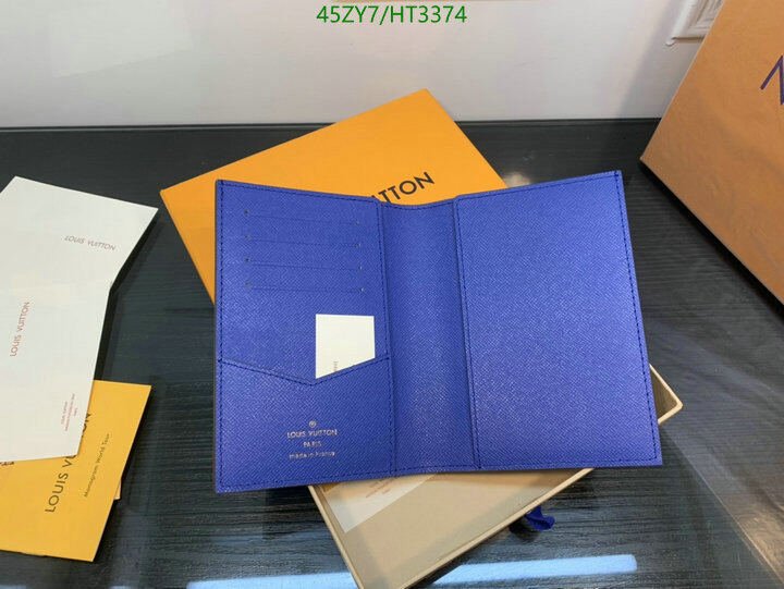 LV Bags-(4A)-Wallet-,Code: HT3374,$ 59USD