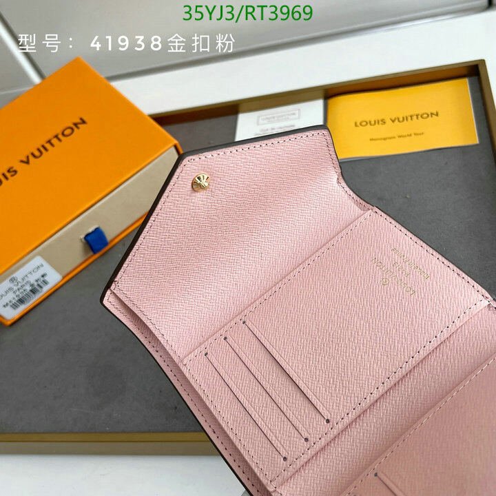 LV Bag-(4A)-Wallet- Cod8: RT3969 $ 46USD