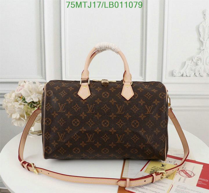 LV Bags-(4A)-Speedy-,Code: LB011079,$ 98USD