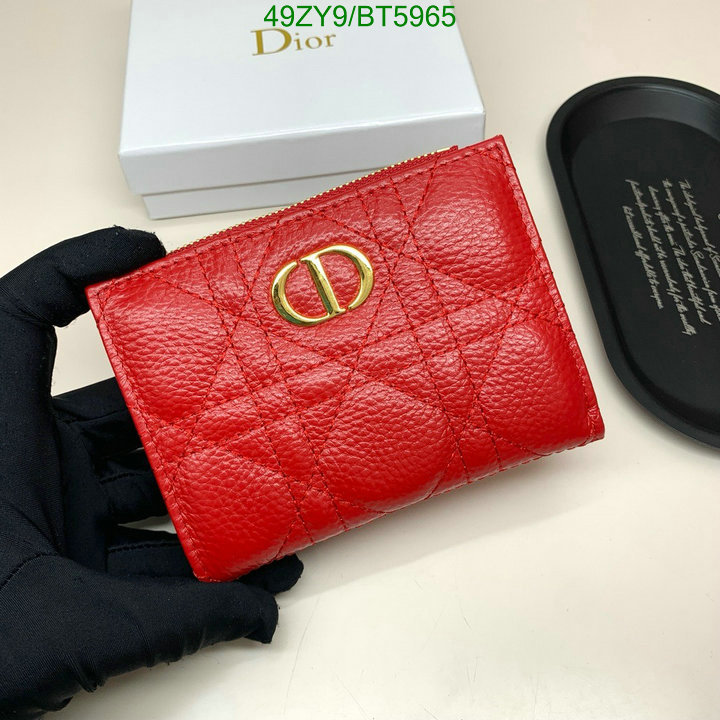 Dior Bag-(4A)-Wallet- Code: BT5965 $ 64USD
