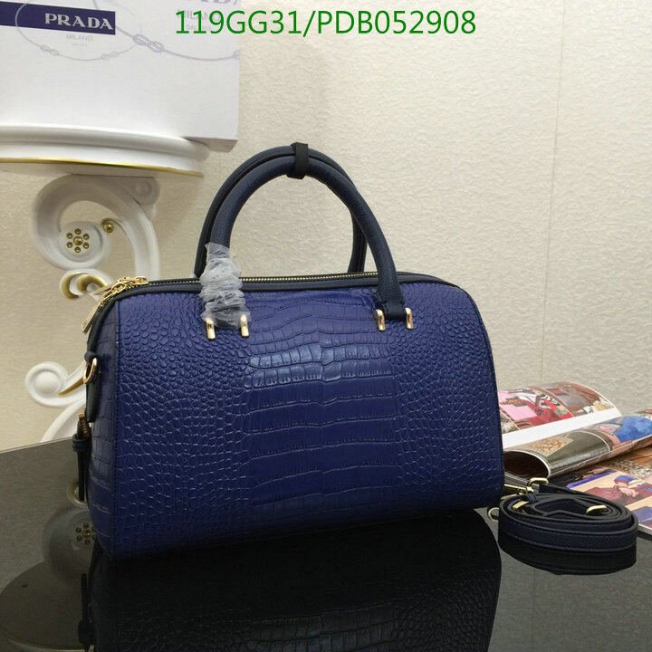Prada Bag-(4A)-Handbag-,Code: PDB052908,$ 155USD