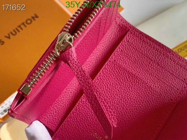 LV Bags-(4A)-Wallet-,Code: XT5474,$ 46USD