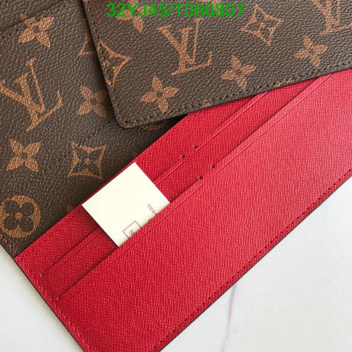 LV Bags-(4A)-Wallet-,Code: T060807,$ 42USD