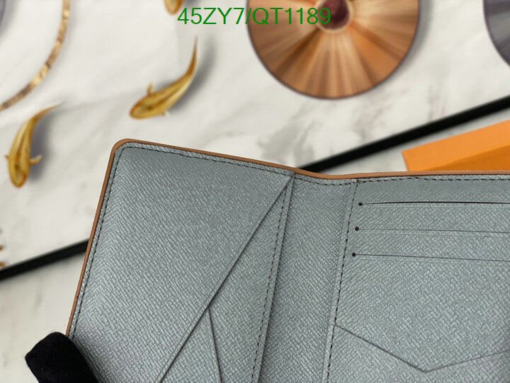 LV Bag-(4A)-Wallet- Code: QT1189 $ 59USD