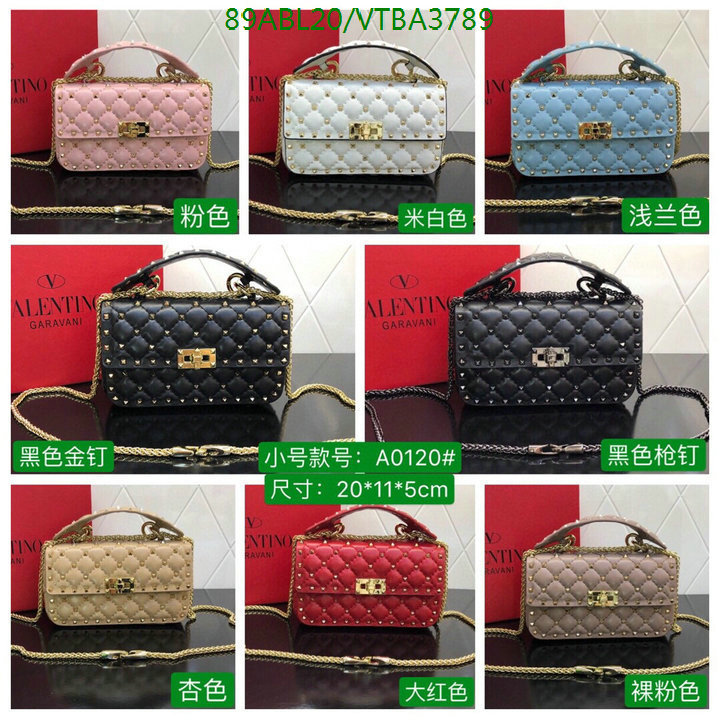 Valentino Bag-(4A)-Rockstud Spike-,Code: VTBA3789,$ 116USD