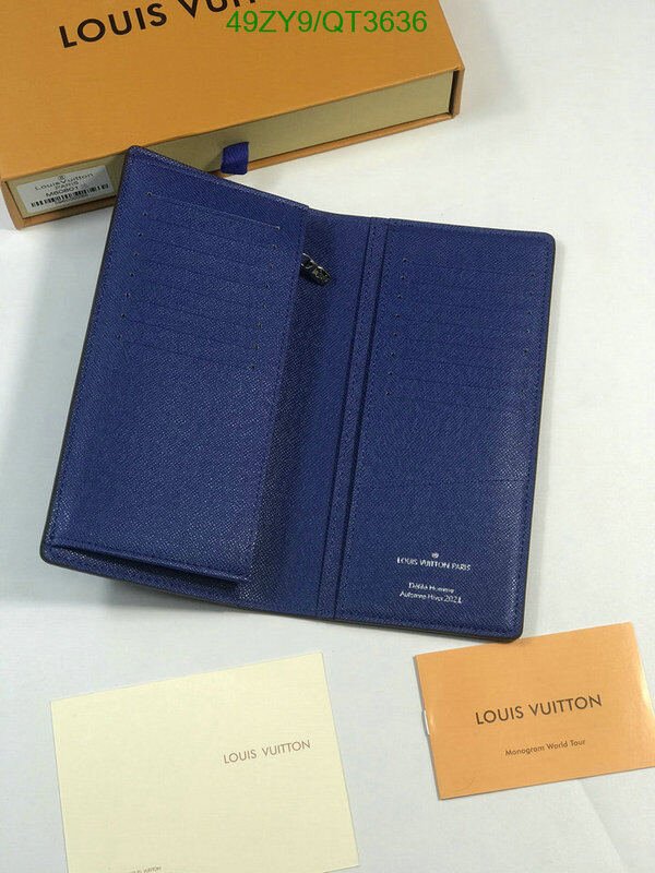 LV Bag-(4A)-Wallet- Code: QT3636 $ 64USD