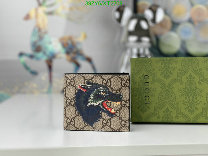Gucci Bag-(4A)-Wallet-,Code: XT2708,$ 51USD