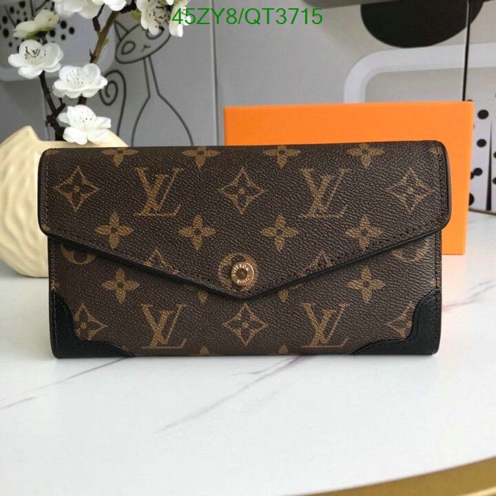LV Bag-(4A)-Wallet- Code: QT3715 $ 59USD