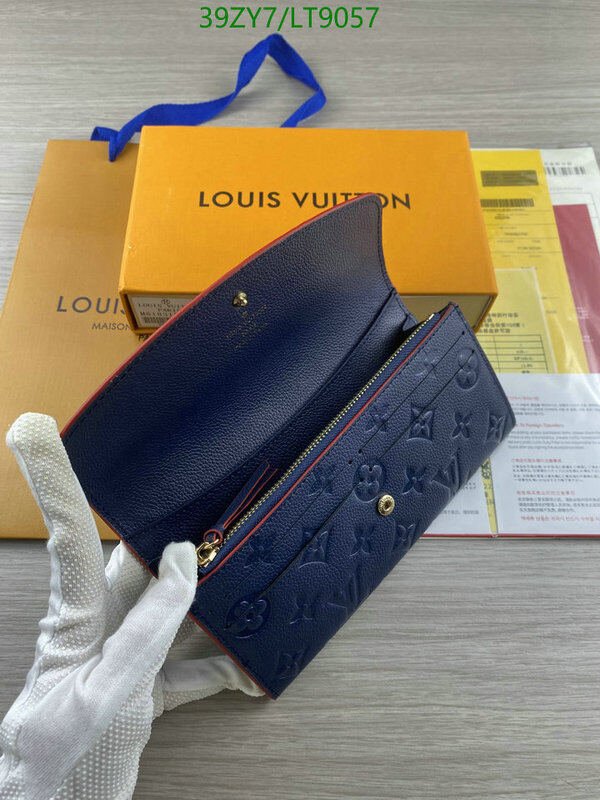 LV Bags-(4A)-Wallet-,Code: LT9057,$ 51USD