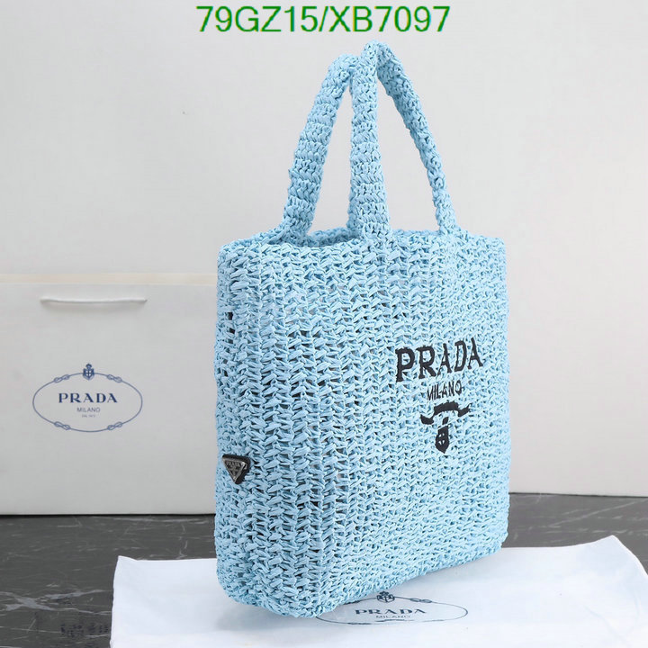 Prada Bag-(4A)-Handbag-,Code: XB7097,$ 103USD