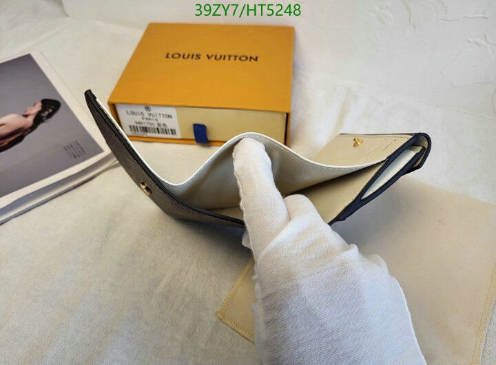 LV Bags-(4A)-Wallet-,Code: HT5248,$ 51USD