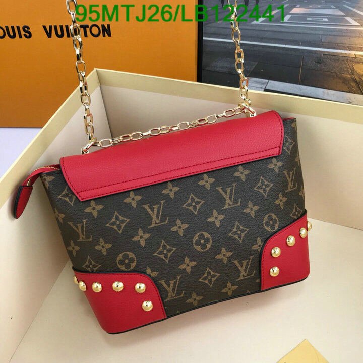 LV Bags-(4A)-Pochette MTis Bag-Twist-,Code: LB122441,$ 124USD