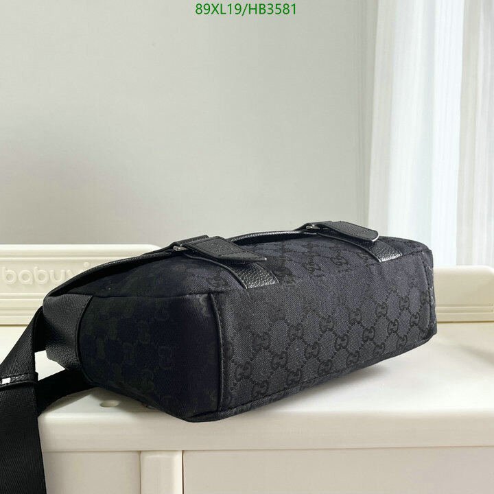 Gucci Bag-(4A)-Diagonal-,Code: HB3581,$ 116USD