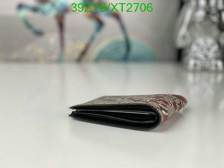Gucci Bag-(4A)-Wallet-,Code: XT2706,$ 51USD