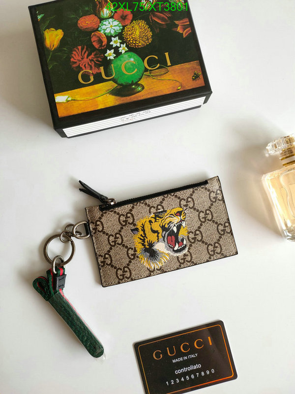 Gucci Bag-(4A)-Wallet-,Code: XT3801,$ 55USD