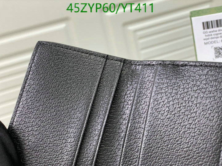 Gucci Bag-(4A)-Wallet-,Code: YT411,$ 59USD