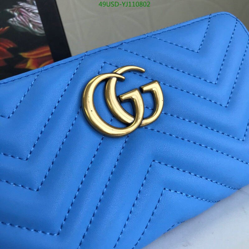 Gucci Bag-(4A)-Wallet-,Code: YJ110802,$ 64USD