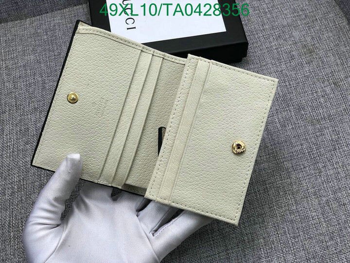 Gucci Bag-(4A)-Wallet-,Code:TA0428356,$ 64USD