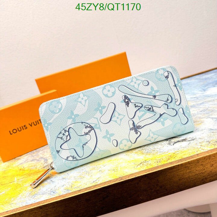 LV Bag-(4A)-Wallet- Code: QT1170 $ 59USD