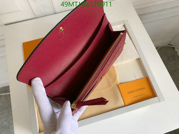 LV Bags-(4A)-Wallet-,Code: LT9911,$ 64USD