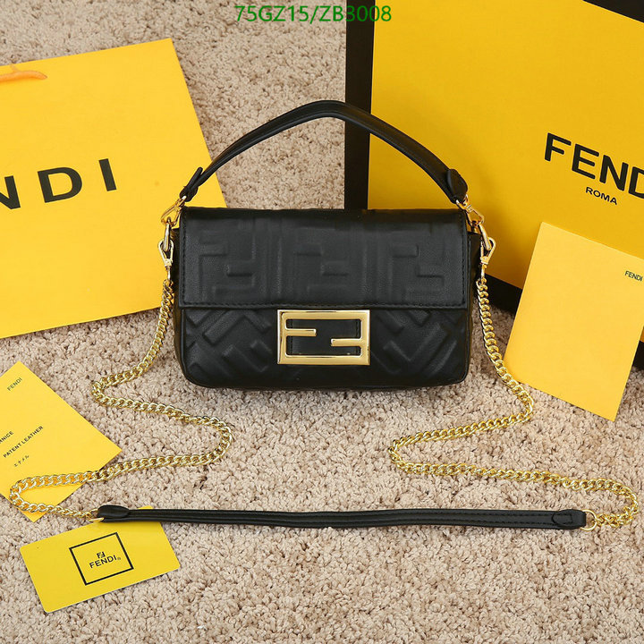 Fendi Bag-(4A)-Baguette-,Code: ZB3008,$ 98USD