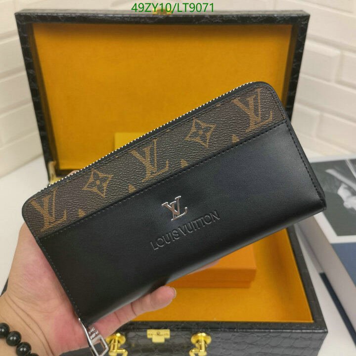 LV Bags-(4A)-Wallet-,Code: LT9071,$ 64USD