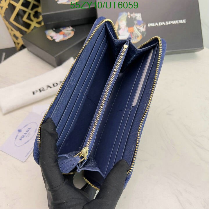 Prada Bag-(4A)-Wallet- Code: UT6059 $ 72USD