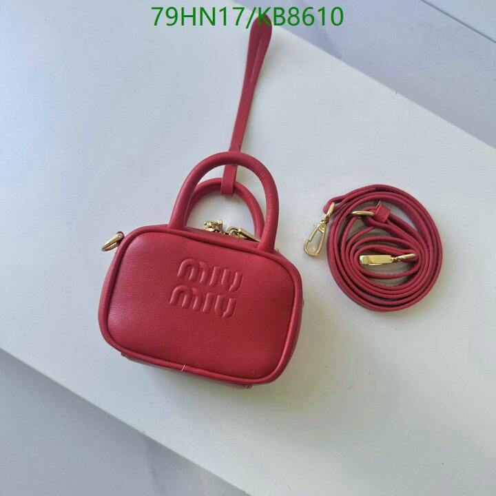 Miu Miu Bag-(4A)-Crossbody- Code: KB8610 $ 103USD