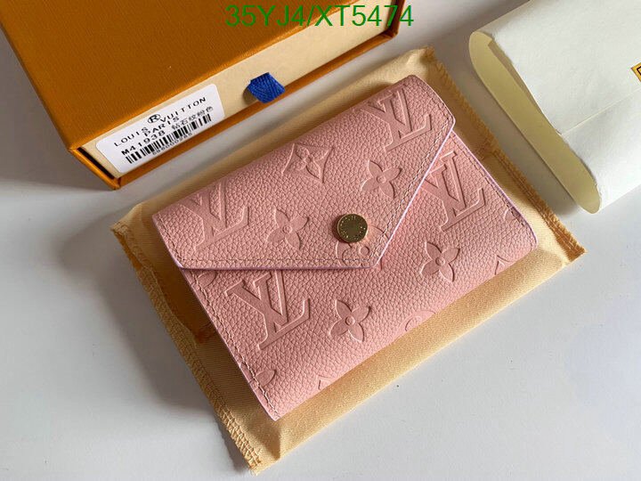 LV Bags-(4A)-Wallet-,Code: XT5474,$ 46USD