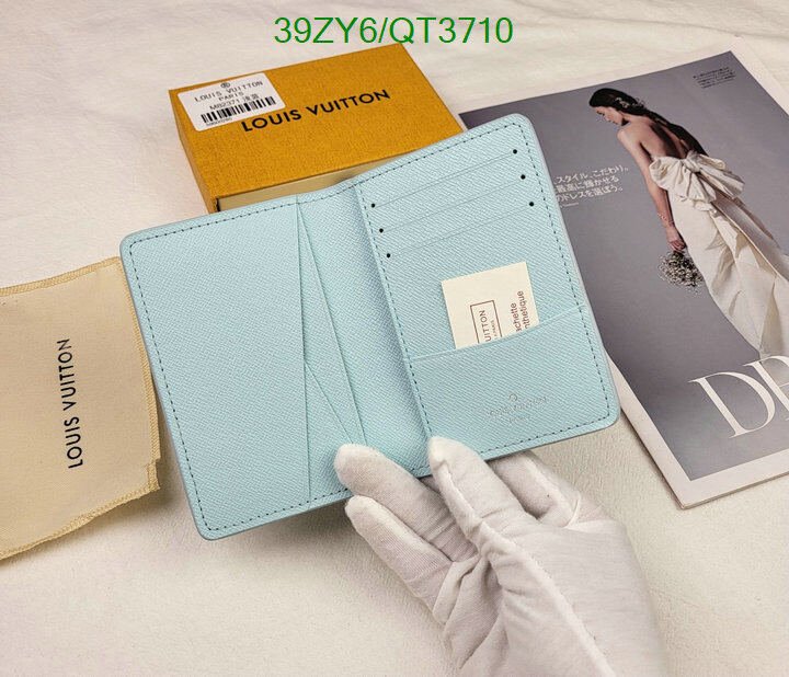 LV Bag-(4A)-Wallet- Code: QT3710 $ 51USD