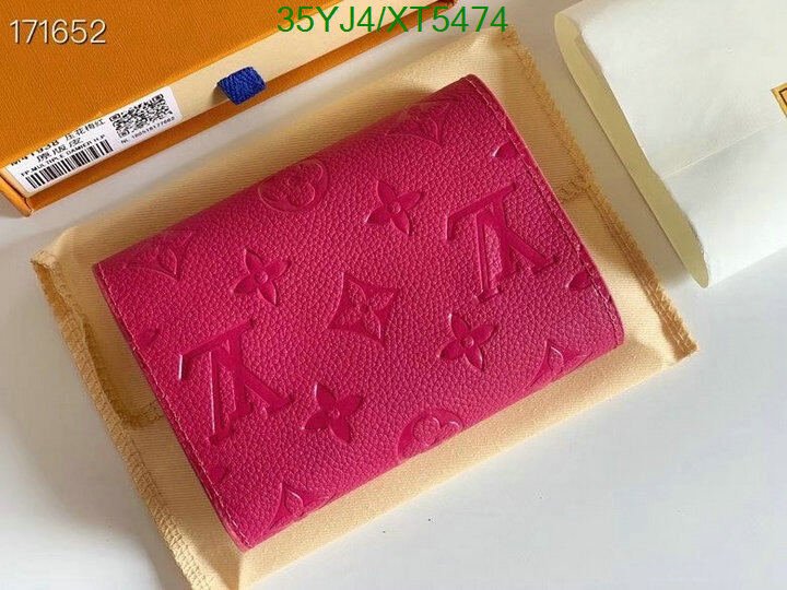 LV Bags-(4A)-Wallet-,Code: XT5474,$ 46USD