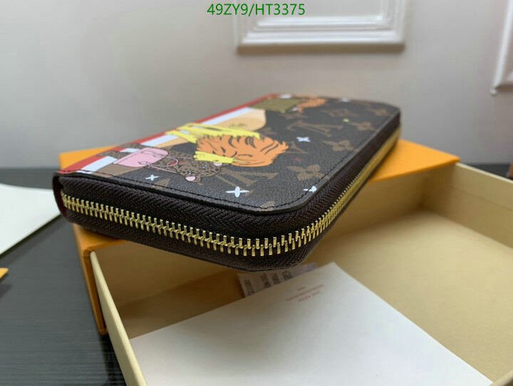 LV Bags-(4A)-Wallet-,Code: HT3375,$ 64USD