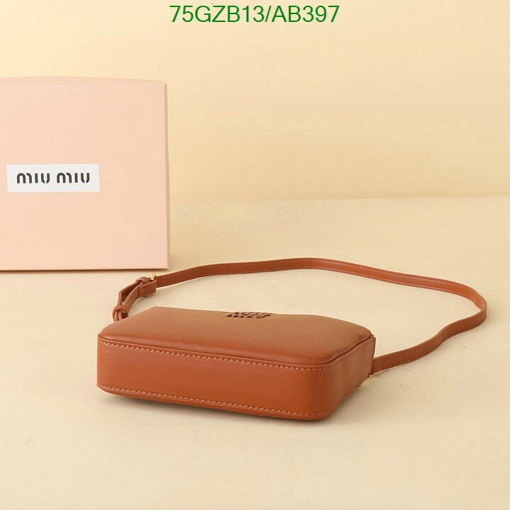 Miu Miu Bag-(4A)-Crossbody- Code: AB397 $ 98USD