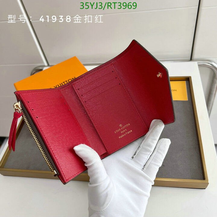 LV Bag-(4A)-Wallet- Cod8: RT3969 $ 46USD