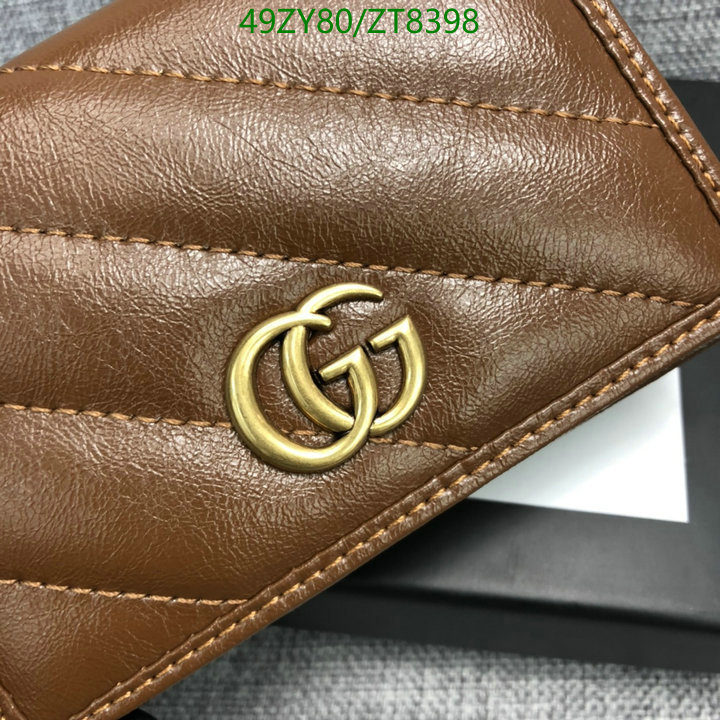 Gucci Bag-(4A)-Wallet-,Code: ZT8398,$ 64USD