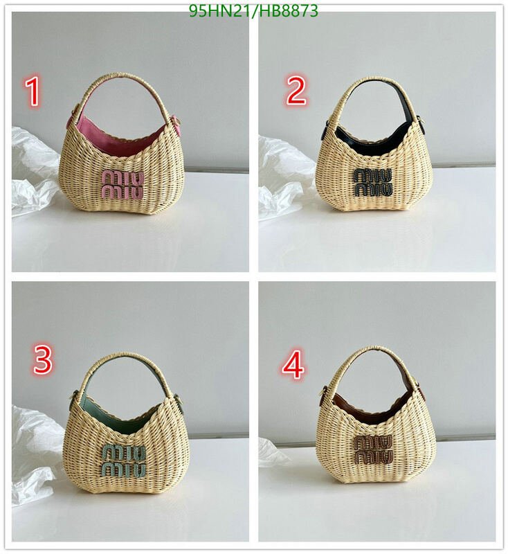 Miu Miu Bag-(4A)-Handbag- Code: HB8873 $ 124USD