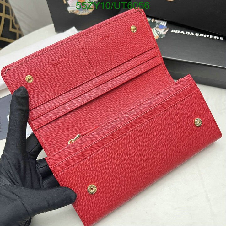 Prada Bag-(4A)-Wallet- Code: UT6056 $ 72USD