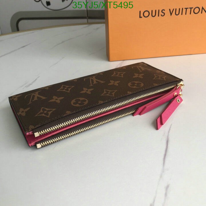 LV Bags-(4A)-Wallet-,Code: XT5495,$ 46USD