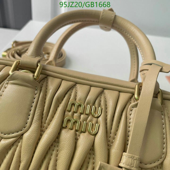 Miu Miu Bag-(4A)-Handbag- Code: GB1668 $ 124USD
