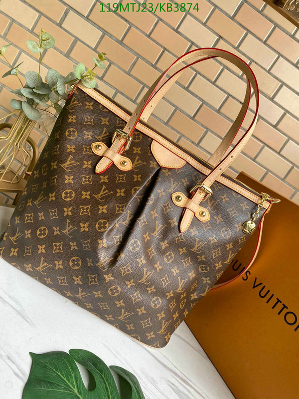 LV Bags-(4A)-Handbag Collection-,Code: KB3874,$ 155USD