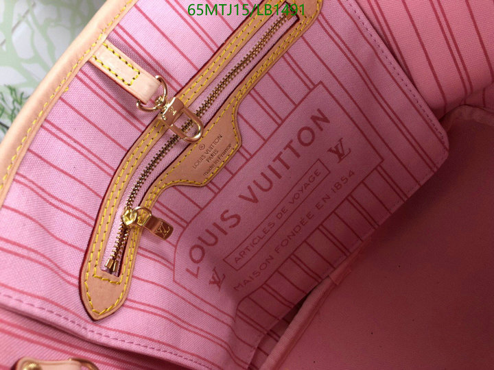 LV Bags-(4A)-Neverfull-,Code: LB1491,$ 85USD