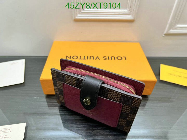 LV Bag-(4A)-Wallet- Code: XT9104 $ 59USD