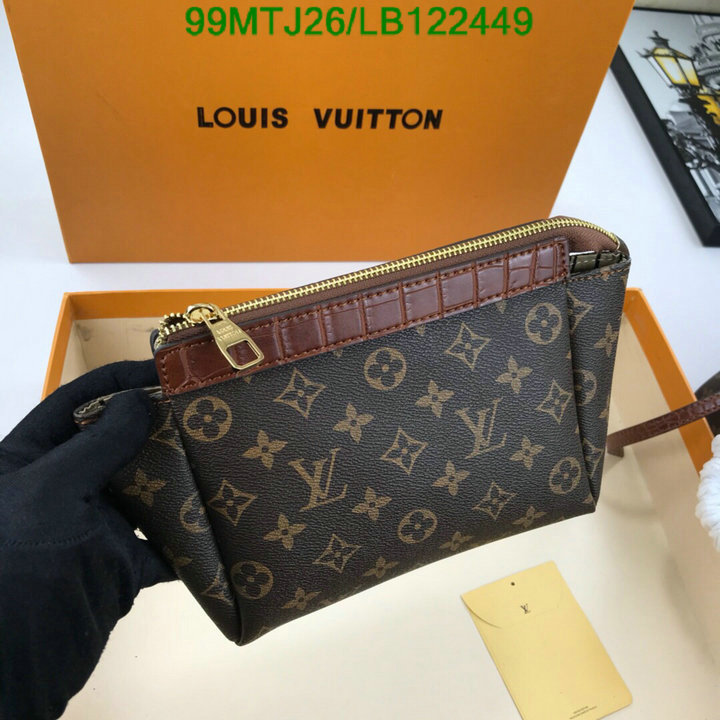 LV Bags-(4A)-Handbag Collection-,Code: LB122449,$ 129USD