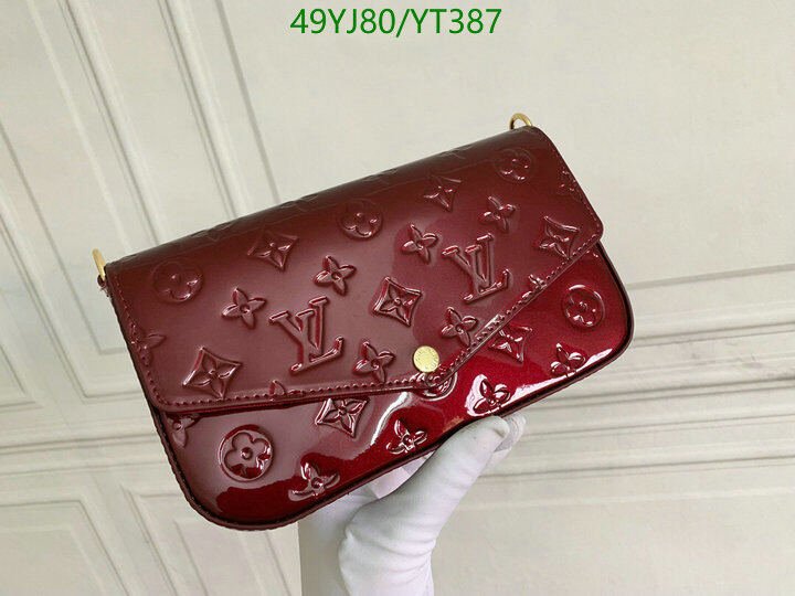 LV Bags-(4A)-Wallet-,Code: YT387,$ 64USD