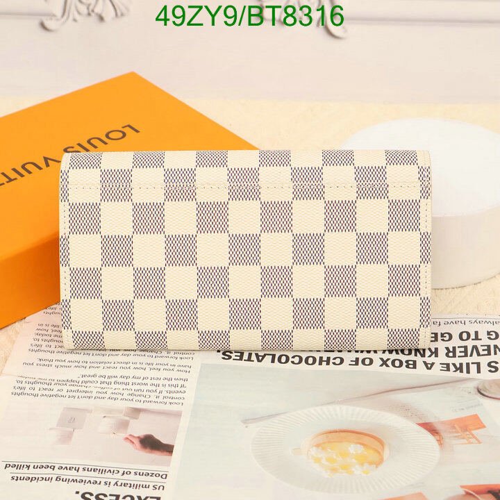 LV Bag-(4A)-Wallet- Code: BT8316 $ 64USD