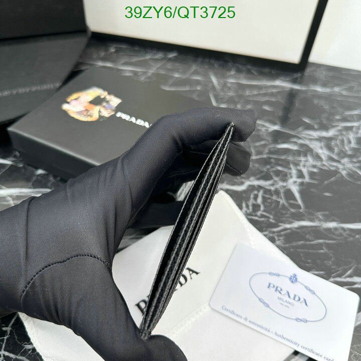 Prada Bag-(4A)-Wallet- Code: QT3725 $ 51USD